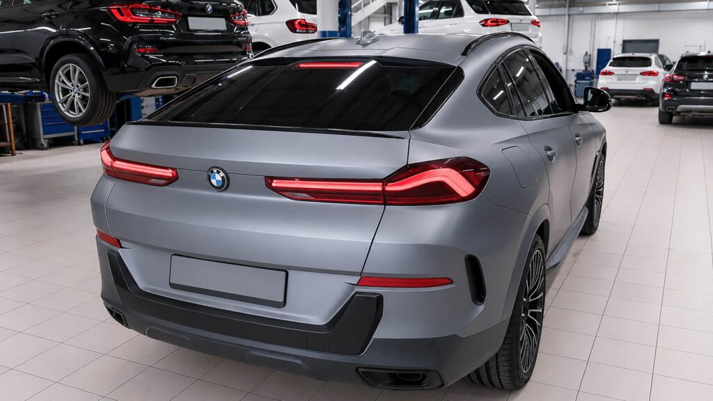 BMW X6-Series 30d G06 2022 года с пробегом 32 815 км: BMW X6 30d (G06) на плановом ТО в Юнион Моторс