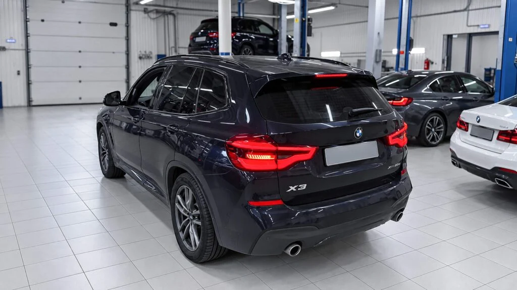 BMW X3 20d BMW X3 xDrive20i G01 B47O 2020 года с пробегом 120 203 км: BMW X3 20d xDrive G01 на межсервисной замене масла в Юнион Моторс Коломенская