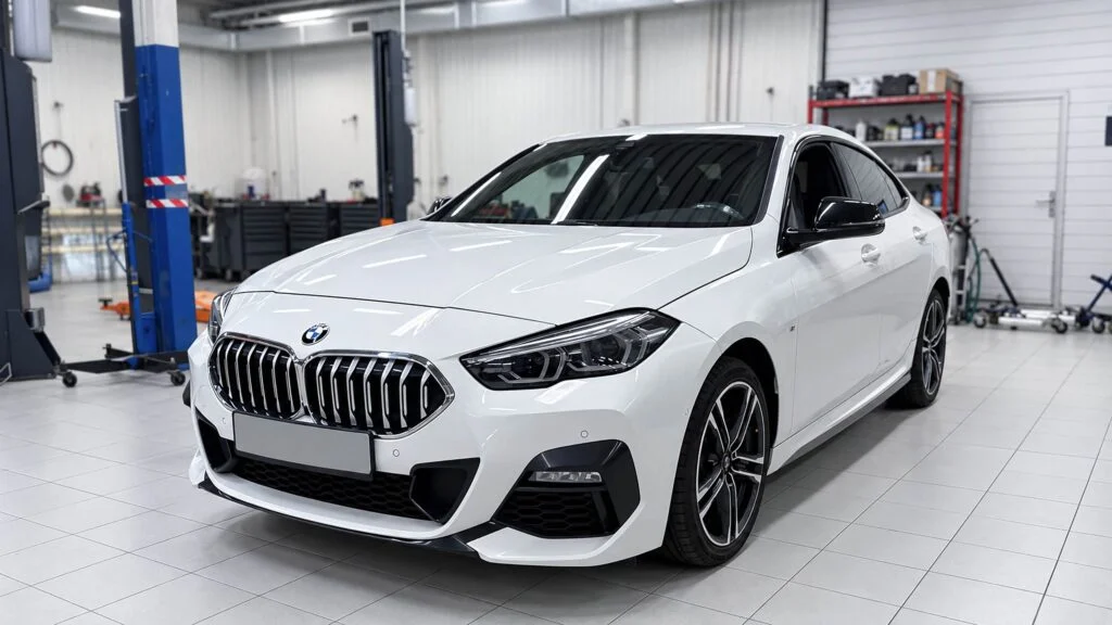 BMW 218i F44 приехал на плановое ТО и замену масла АКПП